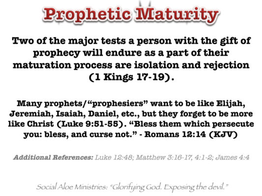 Prophetic Rejection