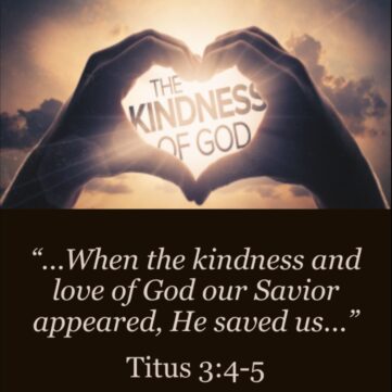 Vision of God's Kindess
