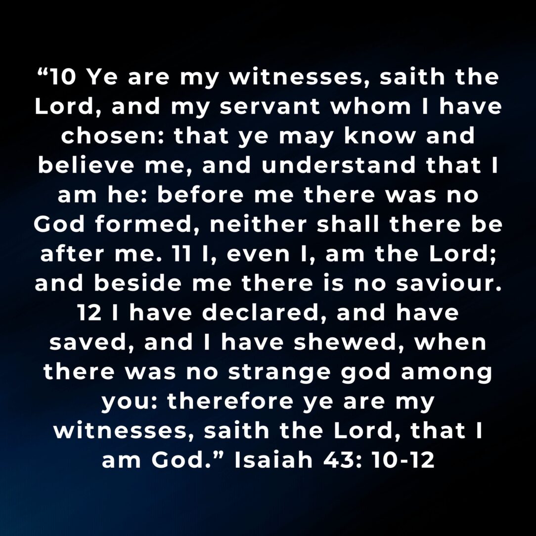 witnesses for Christ