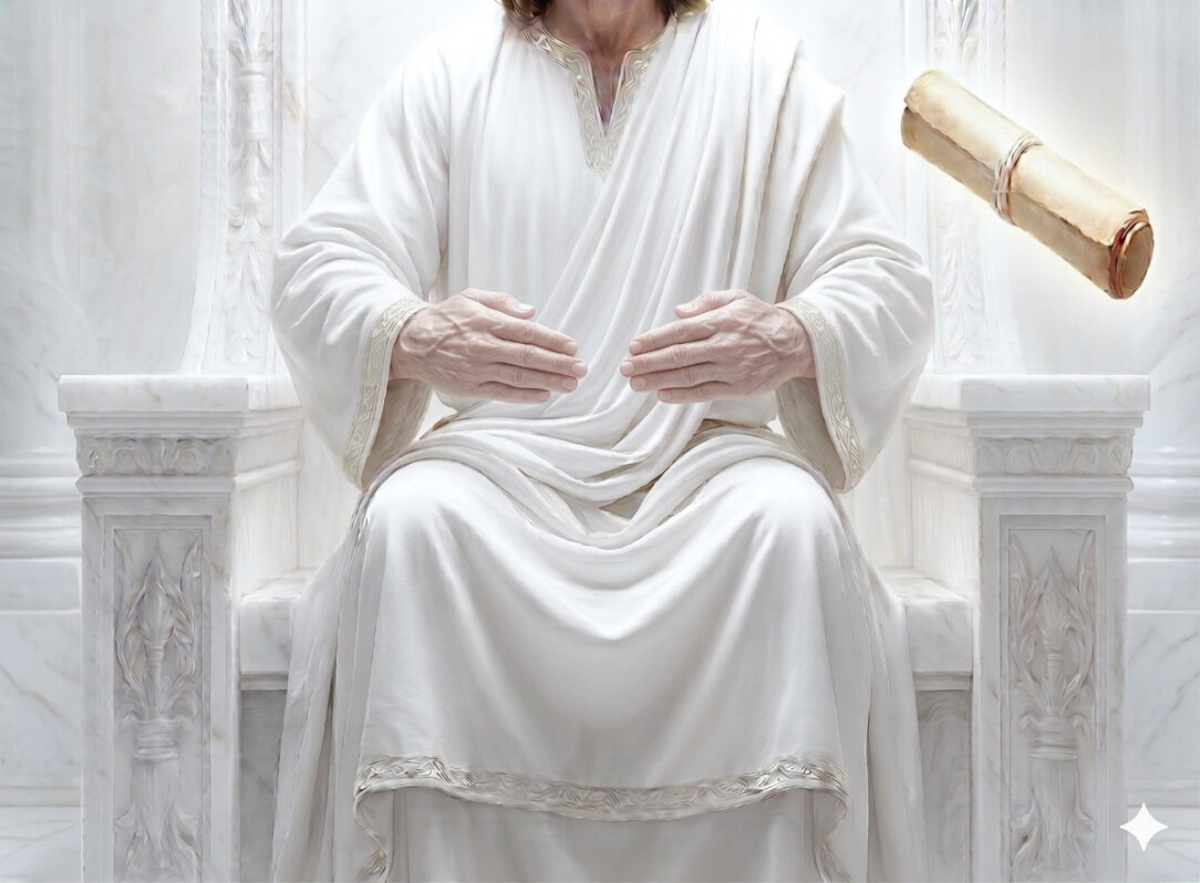 Vision: Jesus On His White Throne | Closed Scroll | Prophetic Word