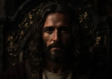 Vision of Jesus as the head
