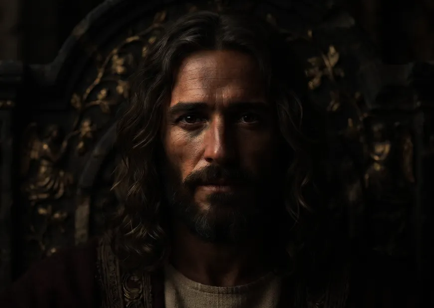 Vision of Jesus as the head