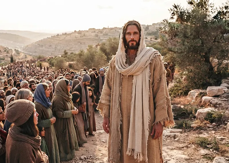 Vision of Jesus leading 3000 Saying There are mouths to feed